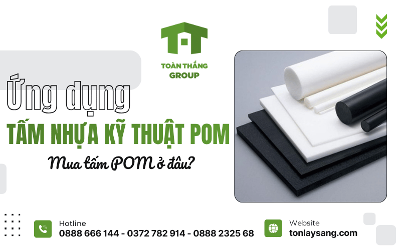 Tấm nhựa kỹ thuật POM