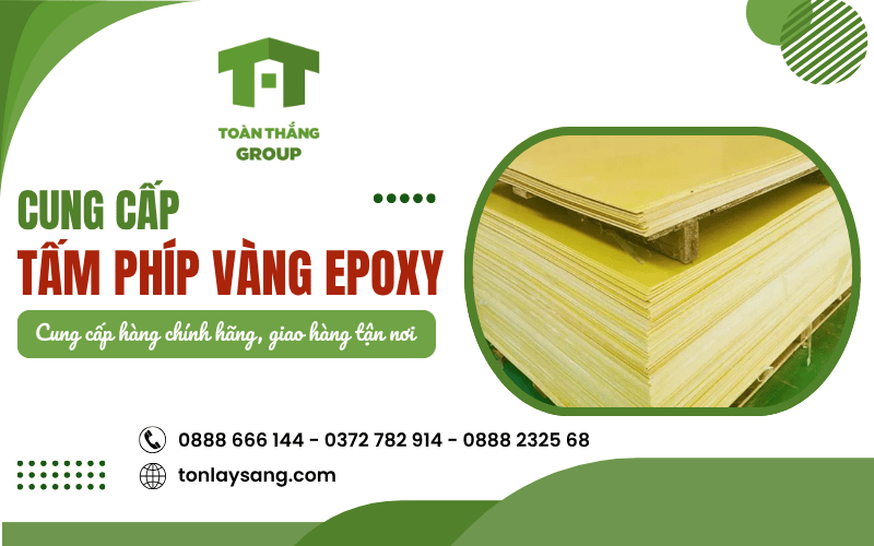 tấm phíp vàng Epoxy