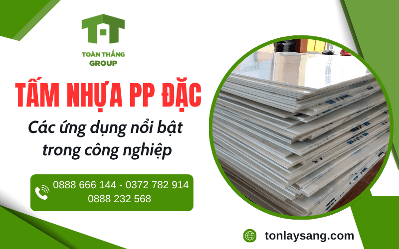tấm nhựa PP đặc