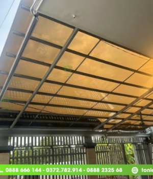 Tấm poly Solar Light thường sử dụng cho các loại mái nào? 