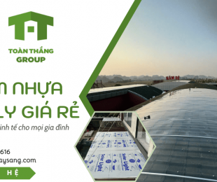 Tấm nhựa poly giá rẻ - Lựa chọn kinh tế cho mái nhà của bạn