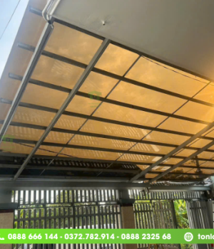 Tấm poly Solar Light thường sử dụng cho các loại mái nào? 