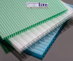 Tấm lợp lấy sáng poly rỗng cao cấp Twinlite
