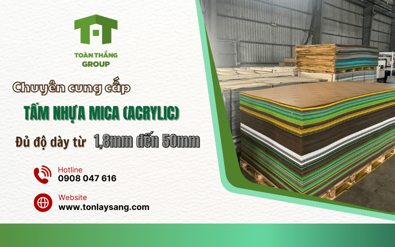 cung cấp tấm nhựa Mica
