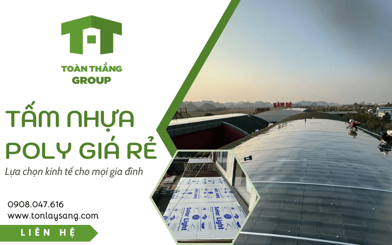 tấm nhựa poly giá rẻ