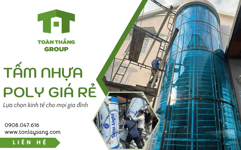 tấm nhựa poly giá rẻ