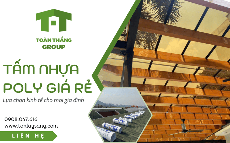 tấm nhựa poly giá rẻ