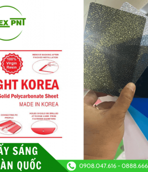 Cung cấp và thi công tấm lợp lấy sáng Hàn Quốc Sol Light